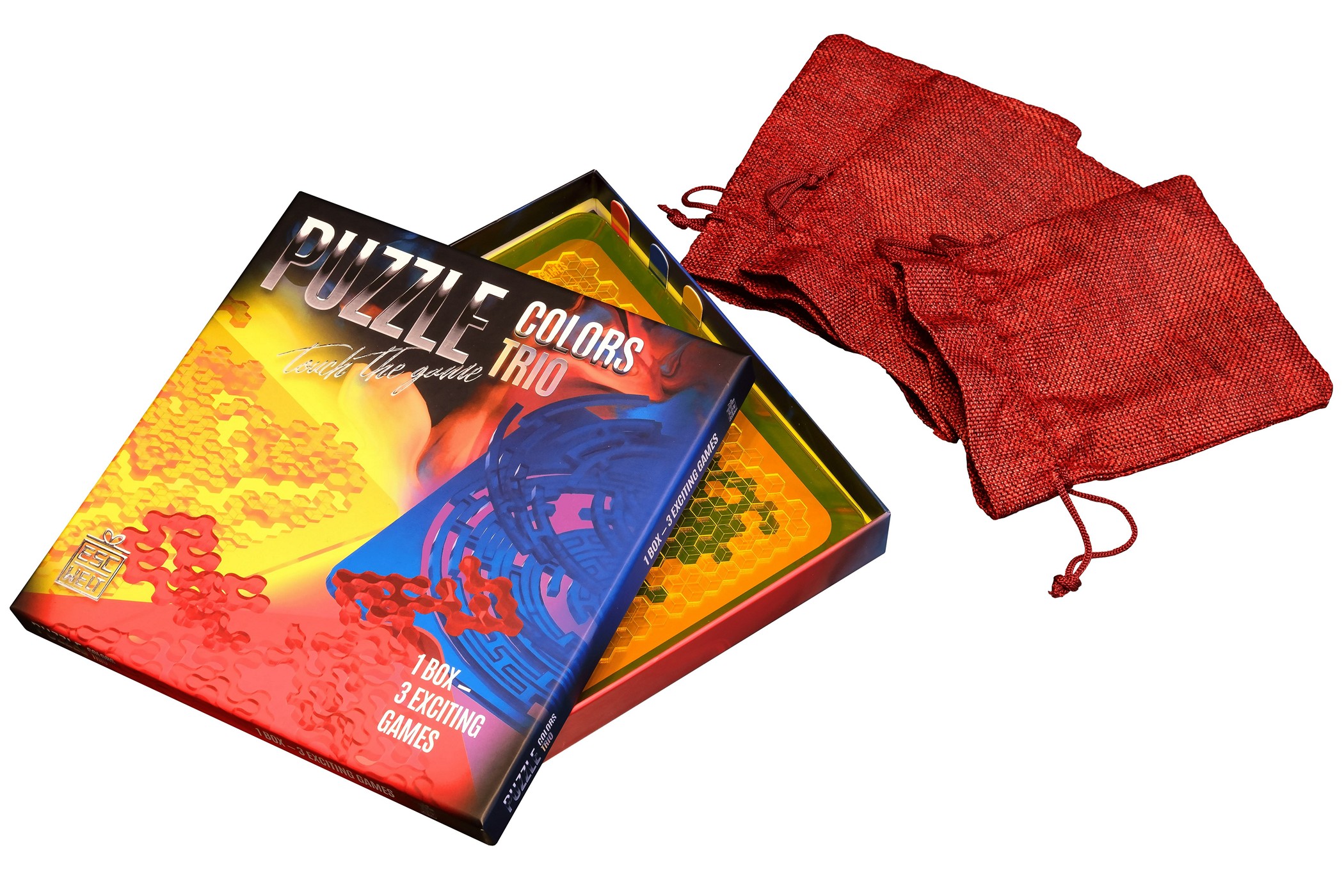 Kuvia ja valokuvia pelistä Puzzle: Colors TRIO. ESC WELT.
