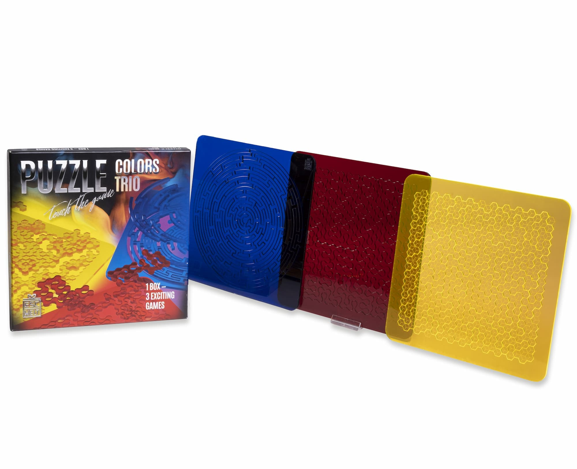 Kuvia ja valokuvia pelistä Puzzle: Colors TRIO. ESC WELT.